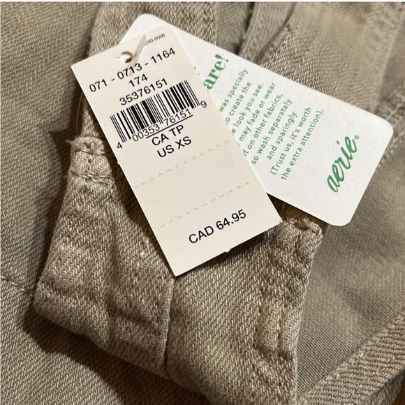 Aerie Tan Overalls - Picture 5 of 6